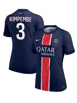 Paris Saint-Germain Presnel Kimpembe #3 Heimtrikot für Frauen 2024-25 Kurzarm